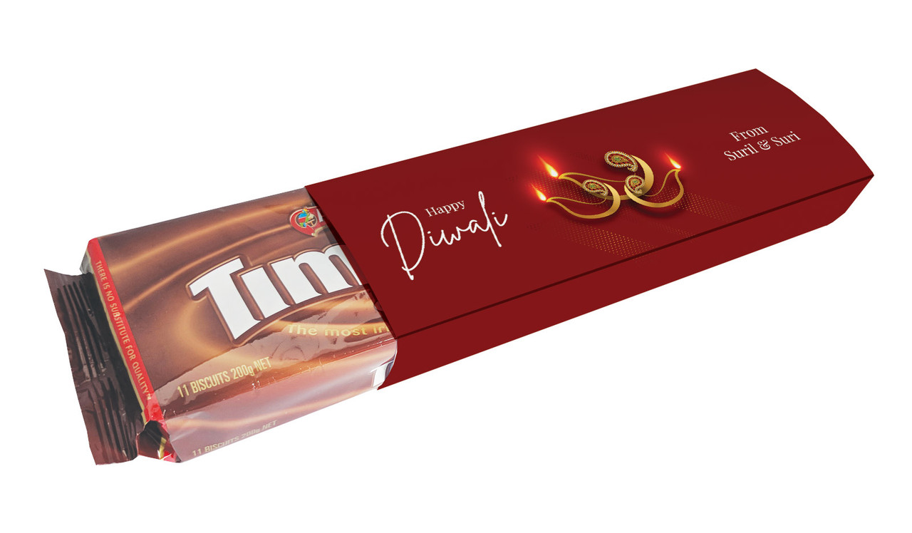 Elegant Lantern Diwali Custom Packet Of TimTams TM