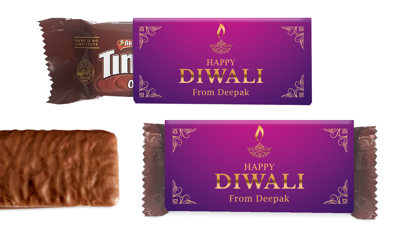 Purple Diwali Individual TimTam TM (Box Of 150)