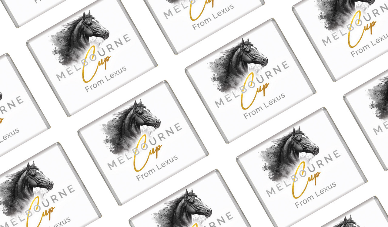 Dark Horse Melbourne Cup Horse Racing Mini Chocolates