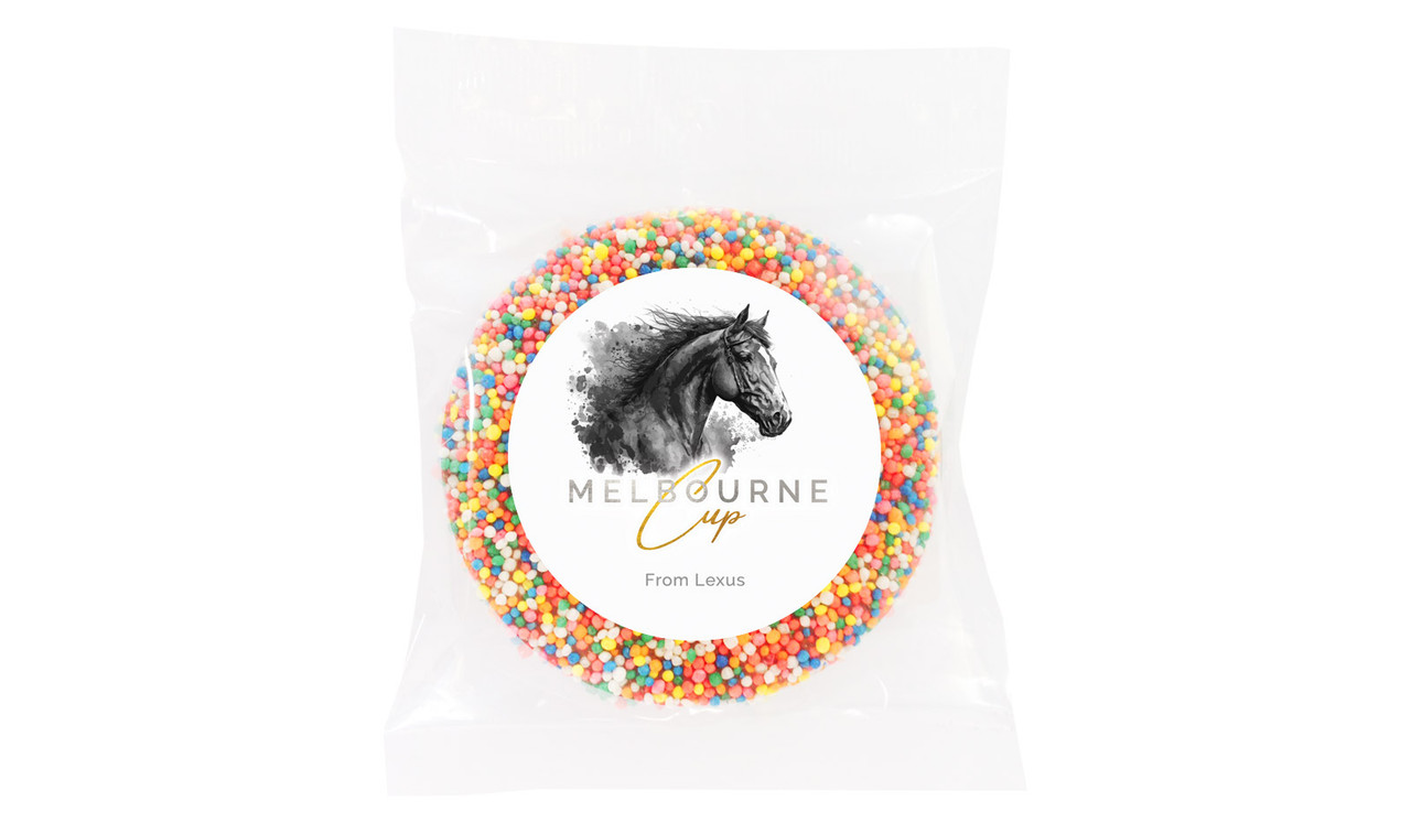 Dark Horse Melbourne Cup Horse Racing Giant Chocolate Freckle