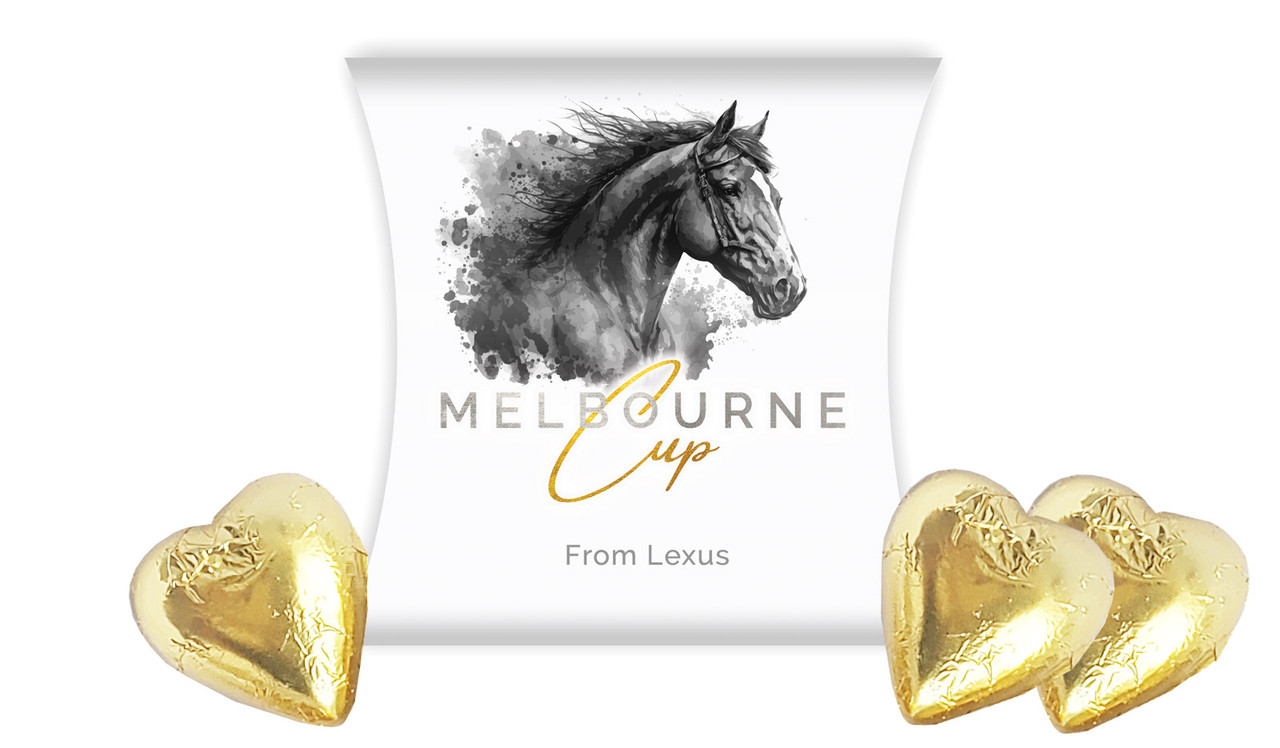 Dark Horse Melbourne Cup Horse Racing Pillow Boxes
