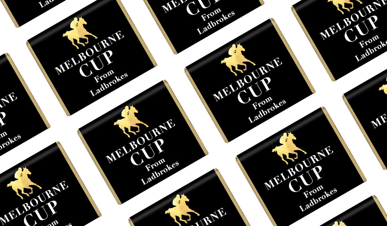 Gold Trip Melbourne Cup Horse Racing Mini Chocolates