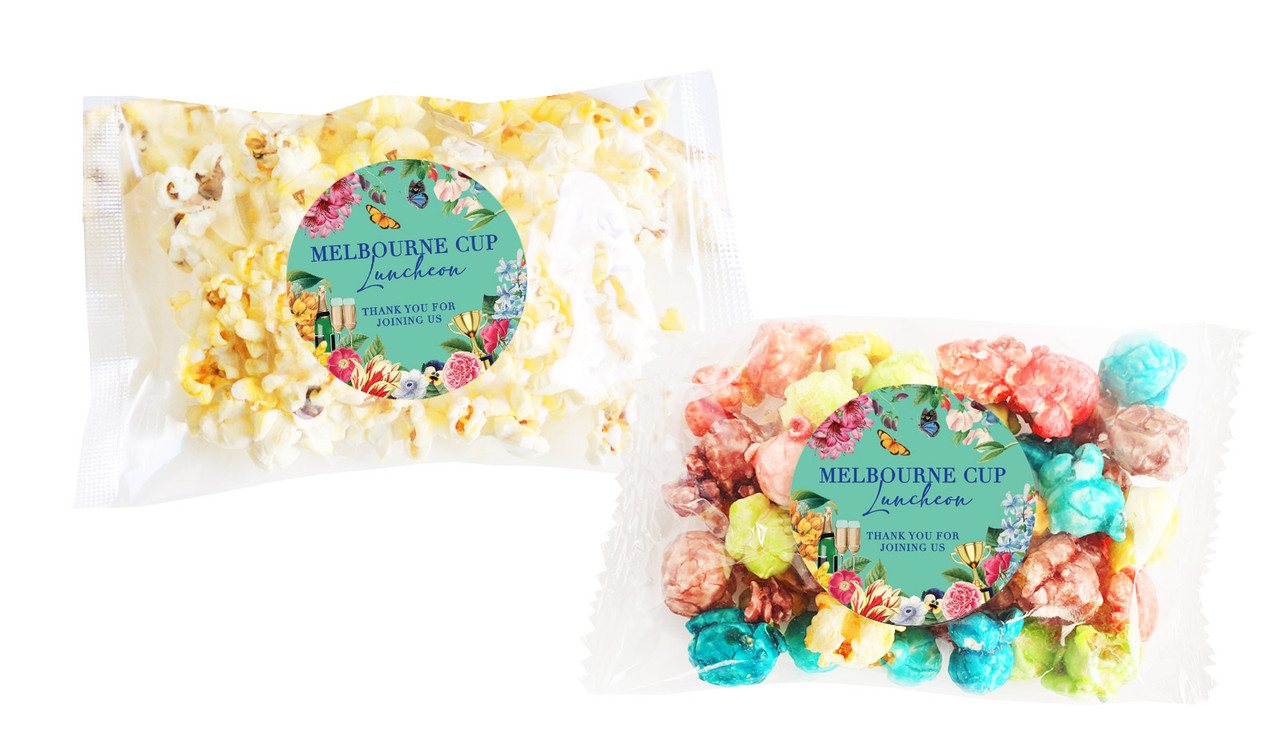 Spring Carnival Melbourne Cup Horse Racing Popcorn Bags