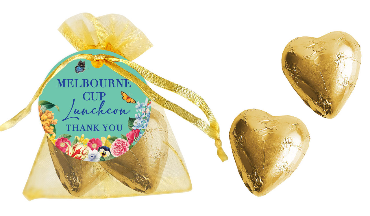 Spring Carnival Melbourne Cup Horse Racing Organza Bag