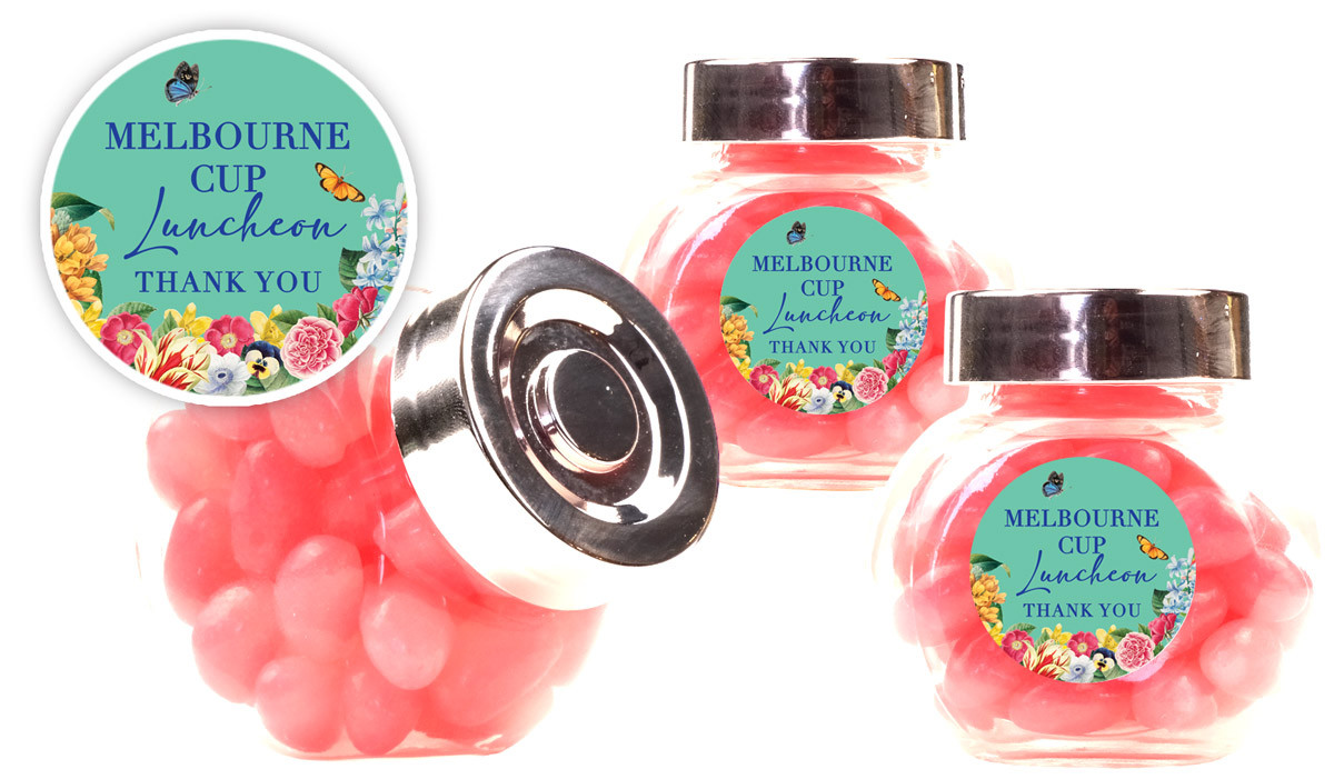 Spring Carnival Melbourne Cup Horse Racing Mini Candy Jar