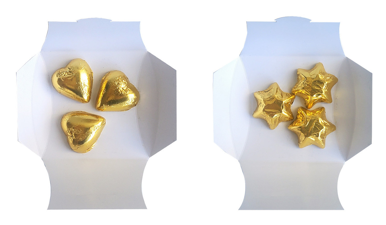 Stars & Hearts available in a range of colours