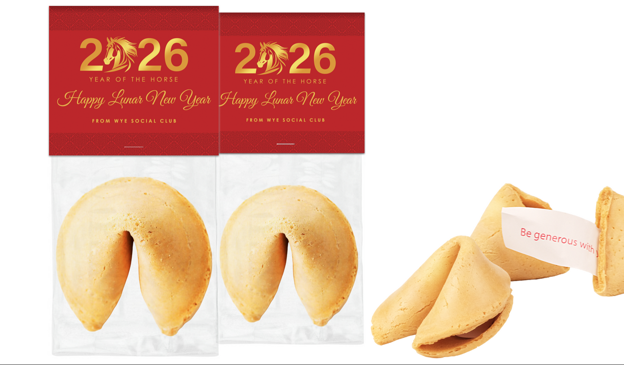 Contemporary Year Fortune Cookie With Custom Topper