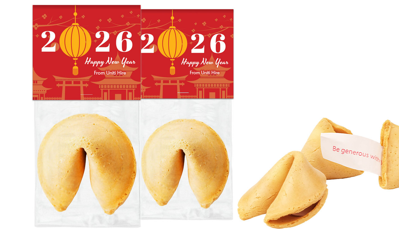 Hanging Lantern Fortune Cookie With Custom Topper