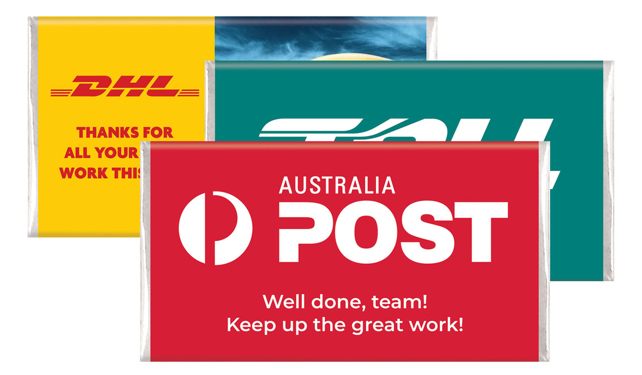 Branded Courier Transport And Logistics Chocolate Bars
