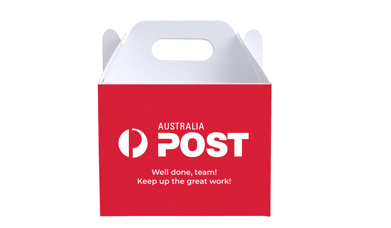 Courier Transport Branded Gable Favour Boxes