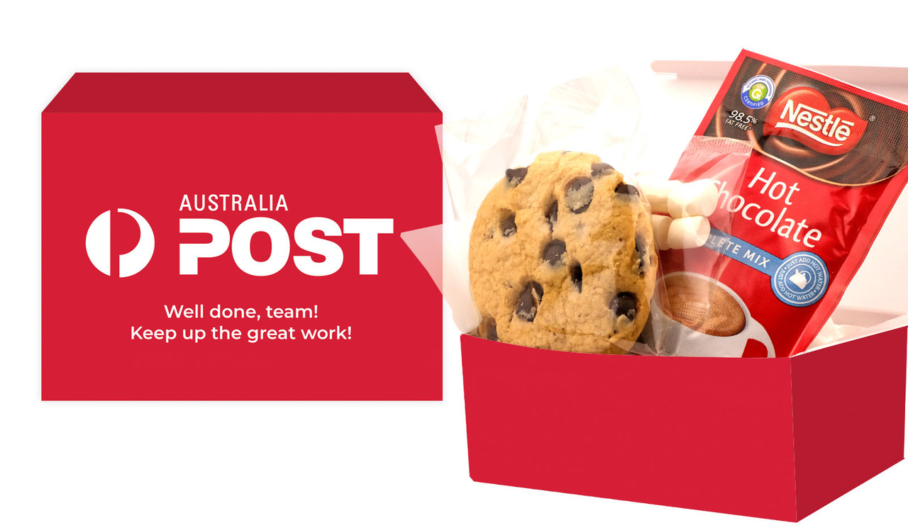 Branded Courier Transport Hot Chocolate Morning Tea Kit