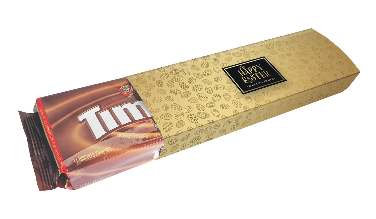 Bold Gold Personalised Packet Of TimTams TM
