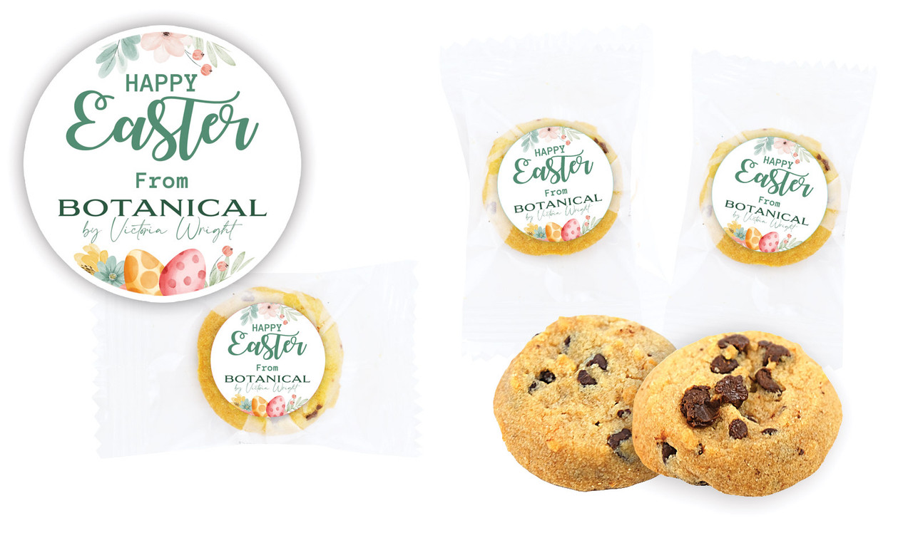 Botanical Eggs  Personalised Bite-Size Cookie 5g