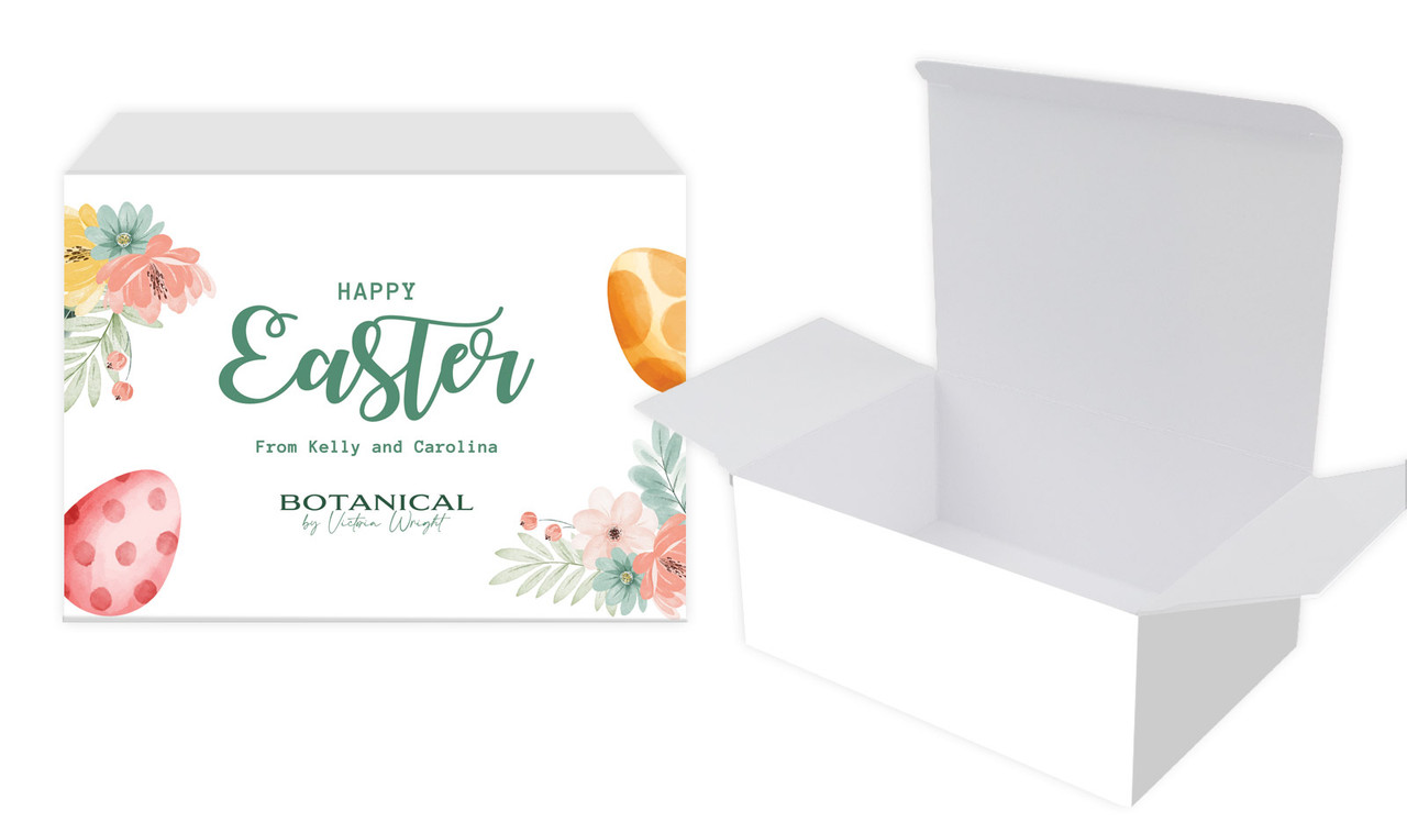 Botanical Eggs Personalised Tuck Gift Box