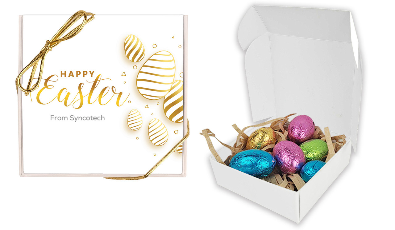 Bright Shiny Eggs Personalised Easter Egg Nest Box