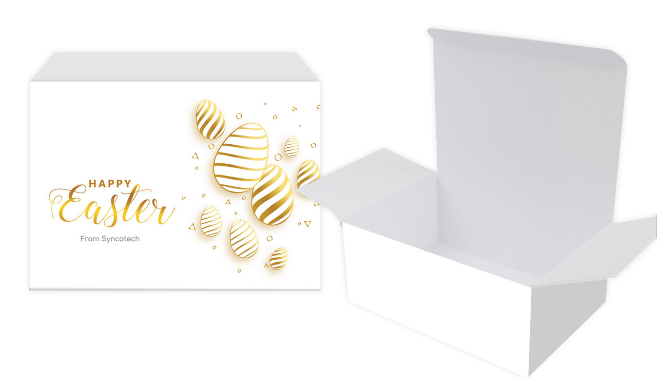 Bright Shiny Eggs Personalised Tuck Gift Box
