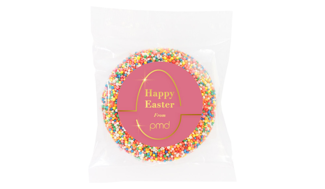 Golden Egg Personalised Easter Giant Chocolate Freckles