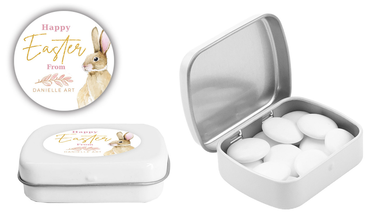 Perfect Bunny Personalised Mint Tins