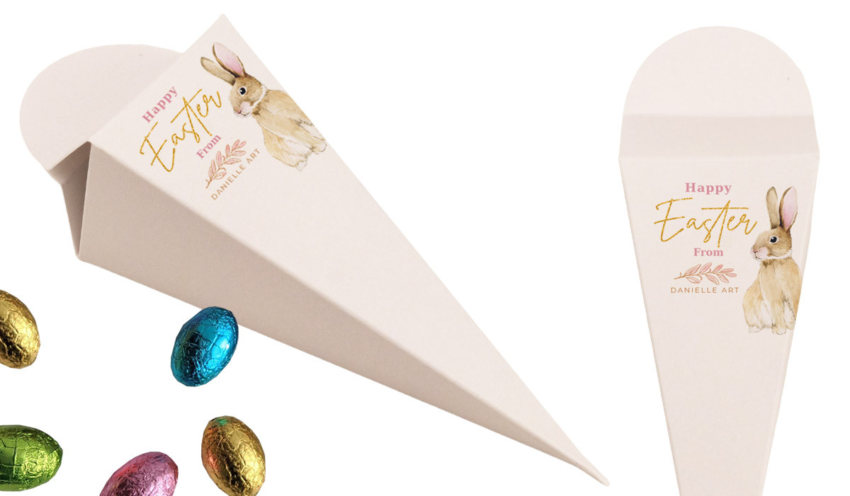 Perfect Bunny Personalised Easter Carrot Box
