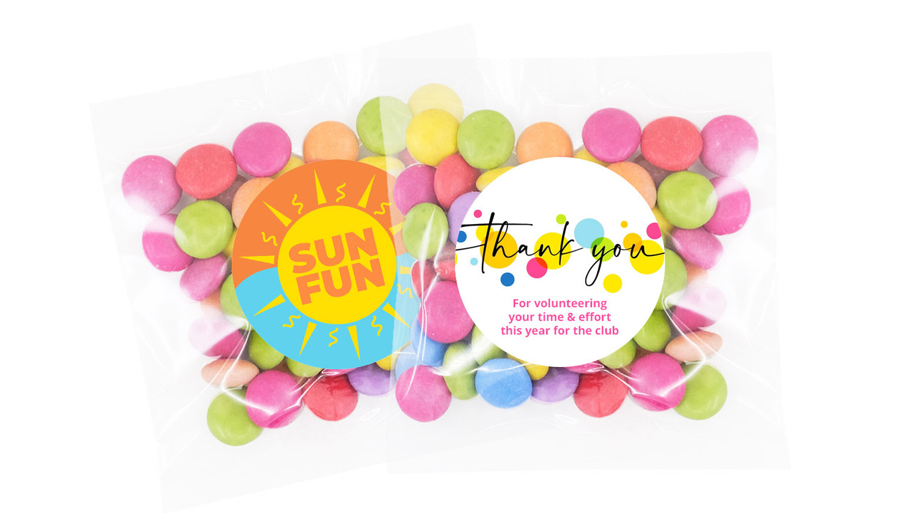 Branded Smarties Lolly Bag 55g