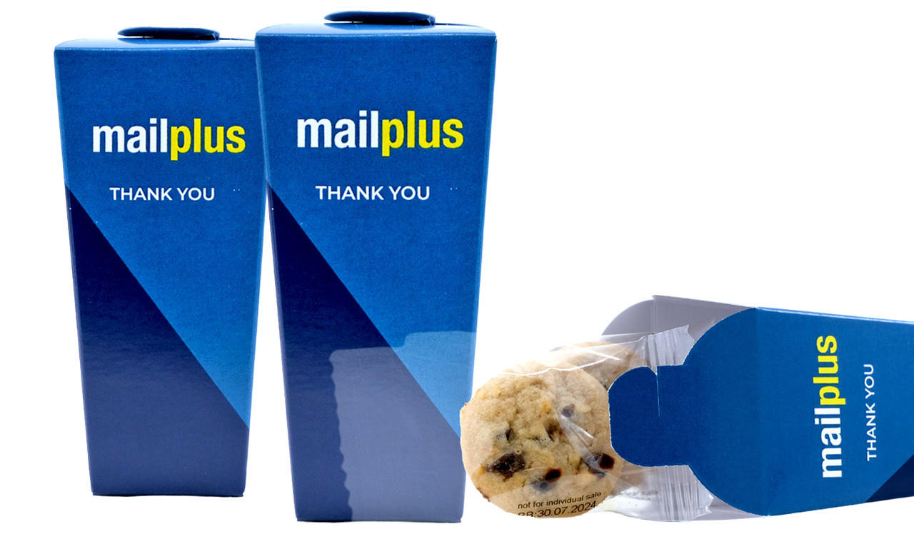 Branded Chocabox With Bite-Sized Cookies