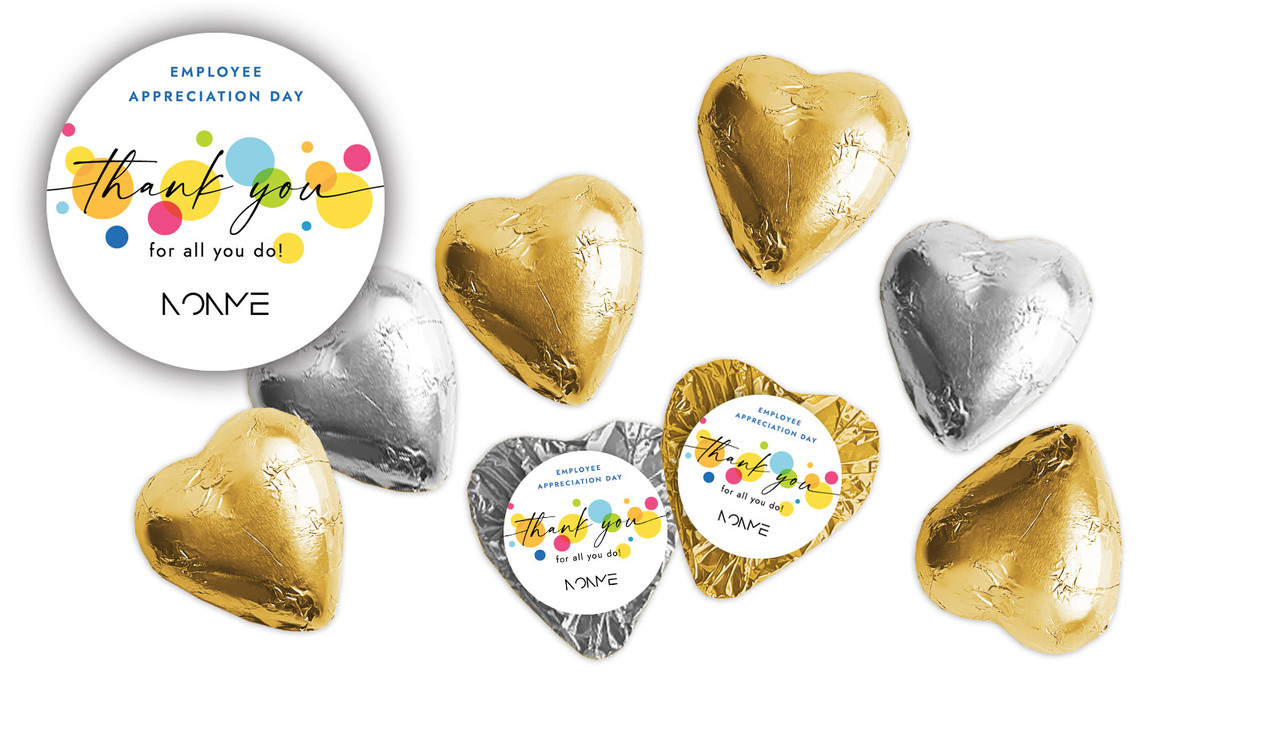 Employee Appreciation Day Chocolate Hearts