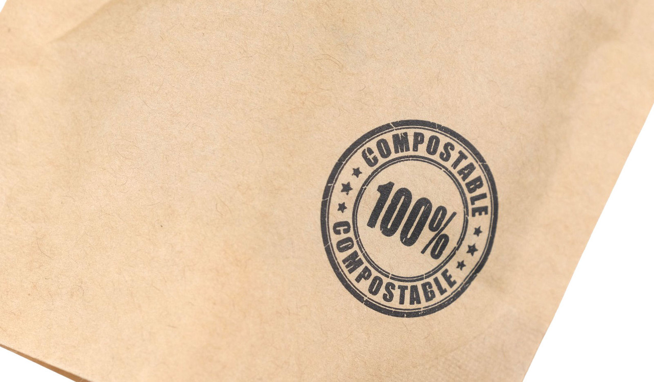 1005 Compostable Kraft Bags
