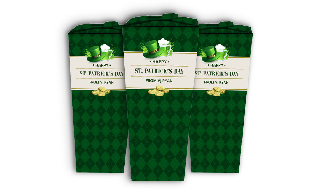 Argyle Personalised St Patrick's Day Chocaboxes