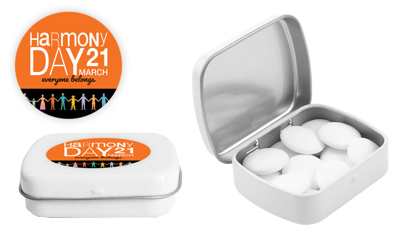 Harmony Day Branded Mint Tins