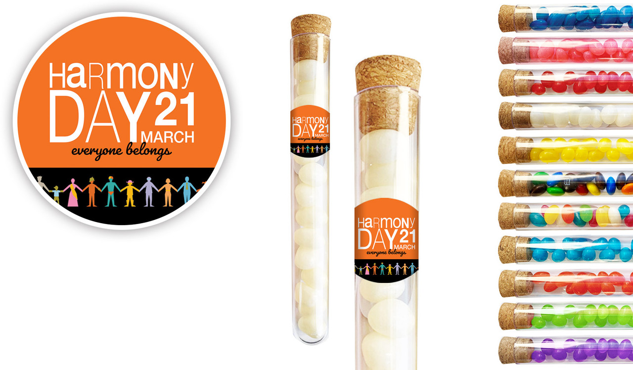 Harmony Day Branded Test Tubes