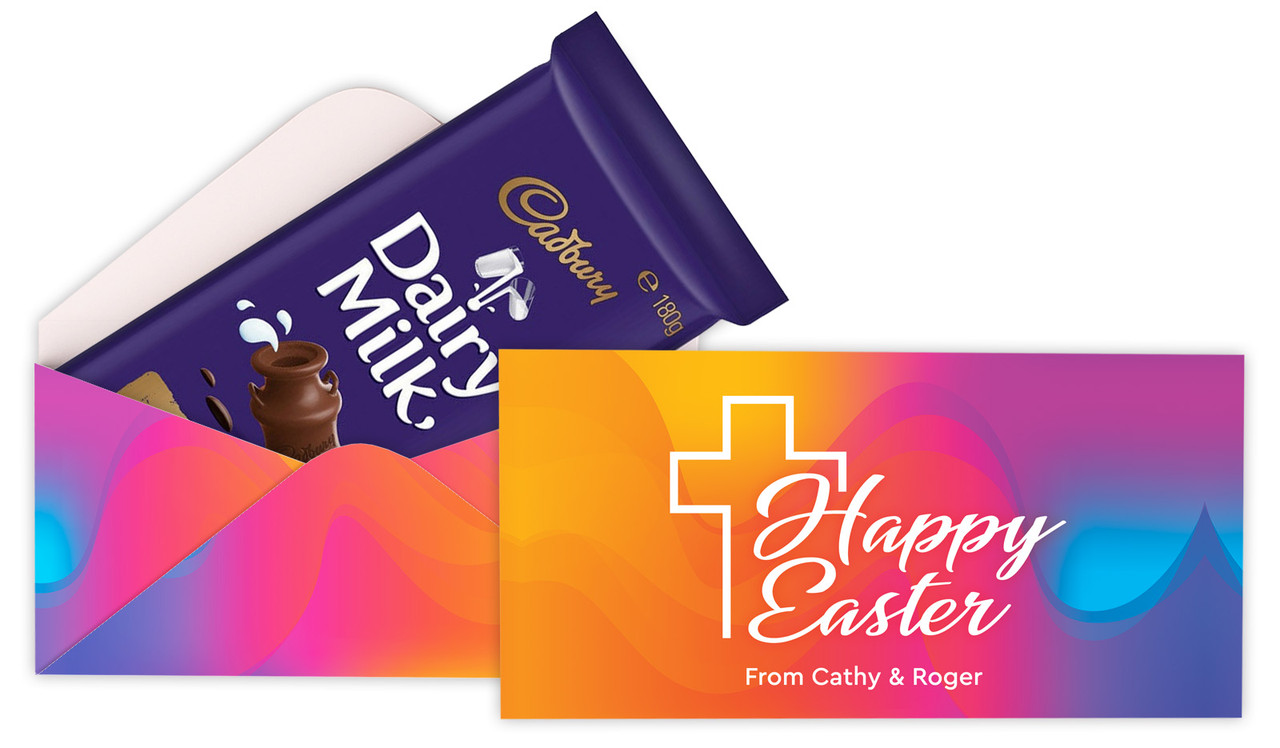 Radiant Religious Personalised Cadbury Bar Box (Box Only)