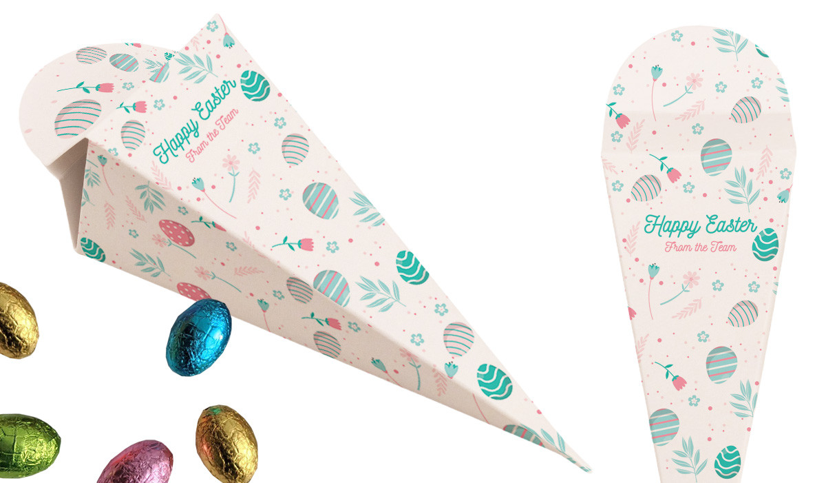 Easter Elements Personalised Carrot Box