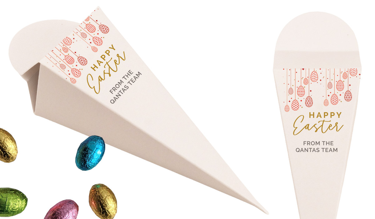 Hanging Eggs Personalised Carrot Box