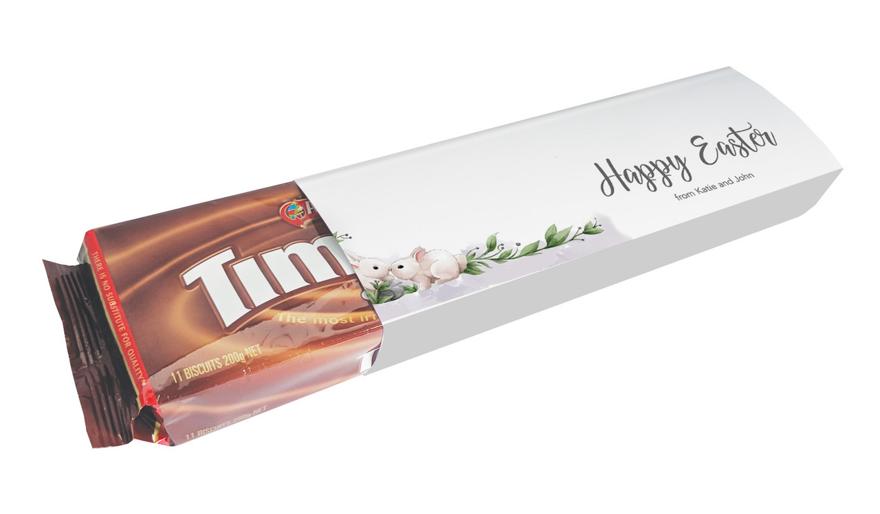 Bunny Kiss Personalised Pack Of TimTams TM