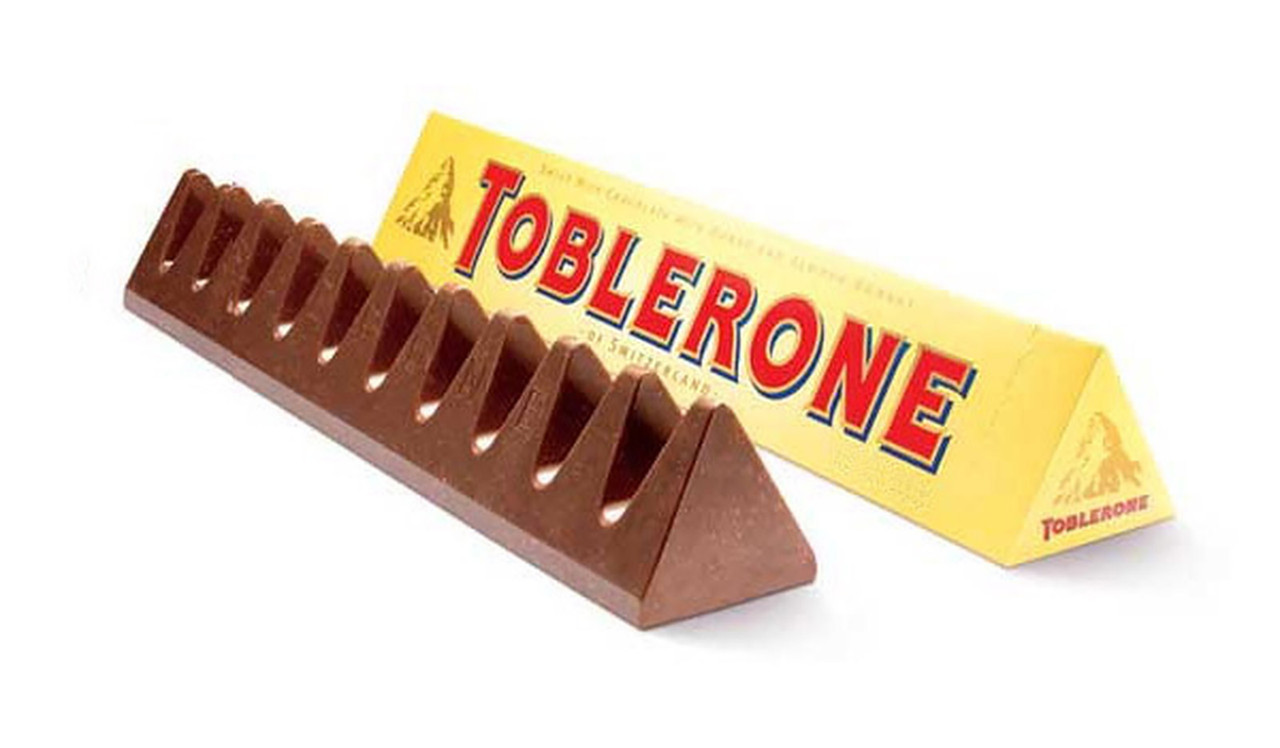 Made with delicious milk chocolate Toblerone