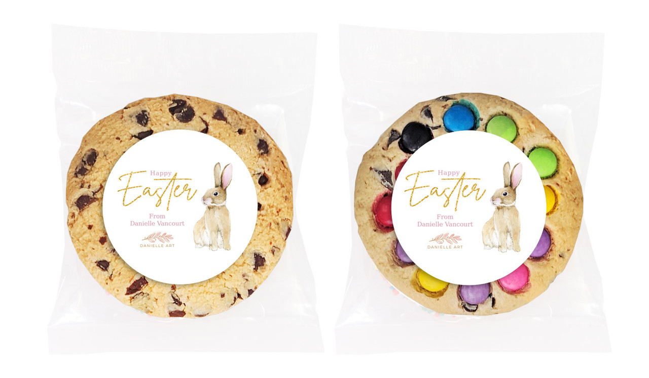Perfect Bunny Personalised Cookie