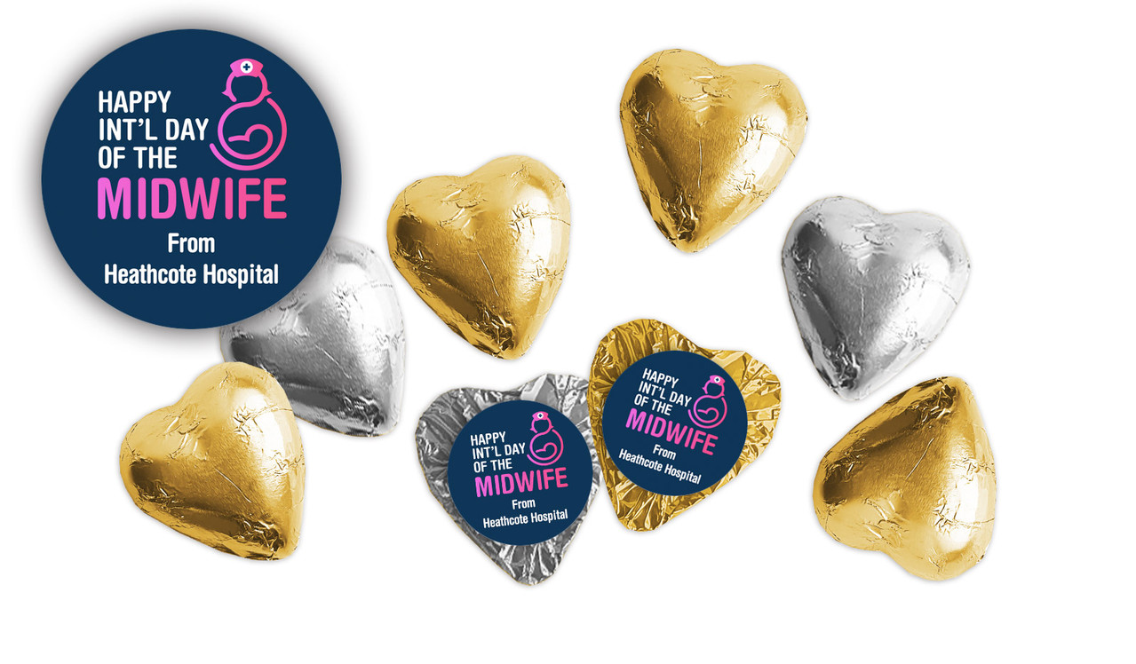 International Midwife Day Chocolate Hearts