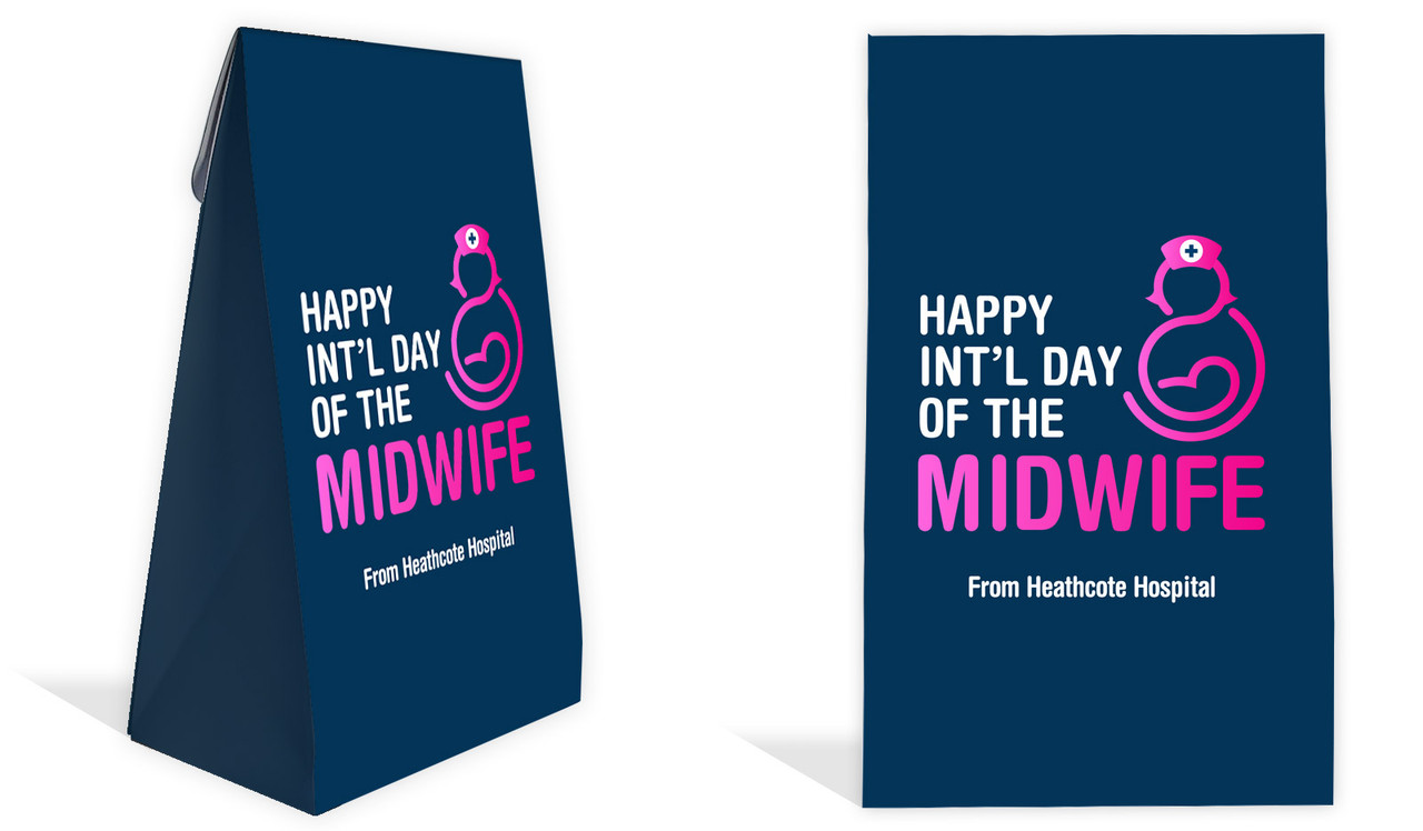 International Midwife Day Gusset Favour Bag