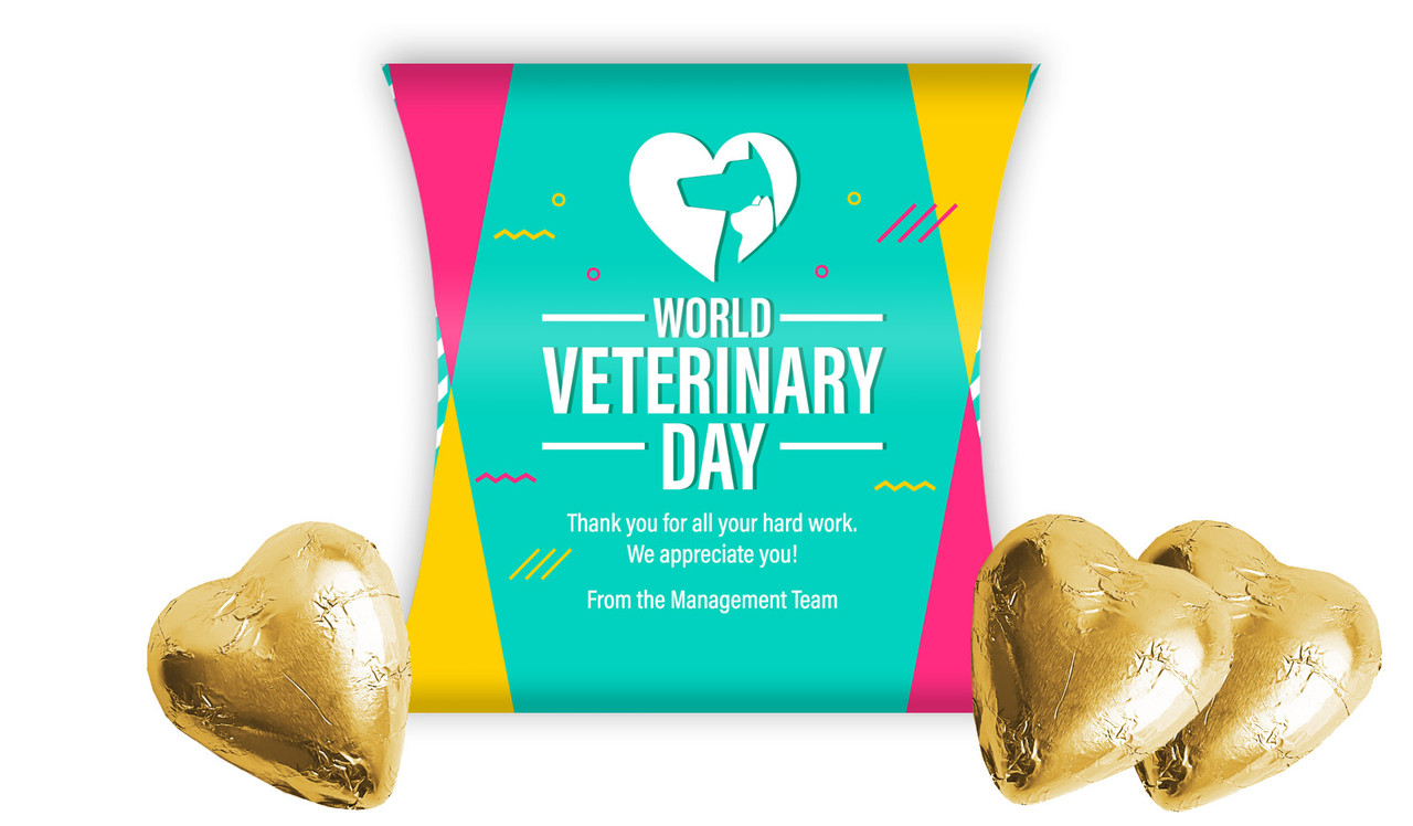 World Veterinary Day Pillow Boxes
