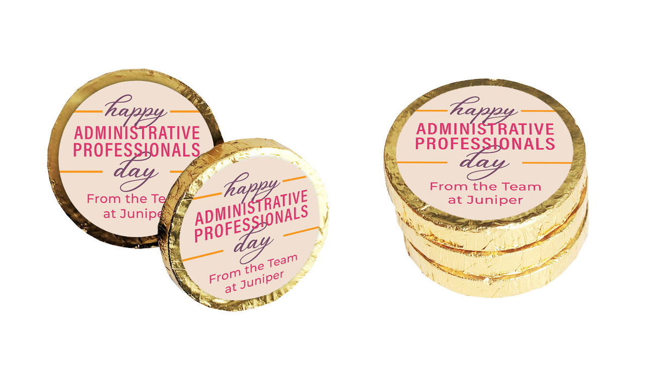 Administrative Professionals Day Chocolate Coins