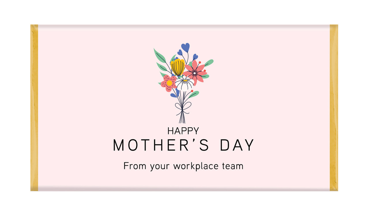 Pretty Bunch Mother's Day Personalised Chocolates
