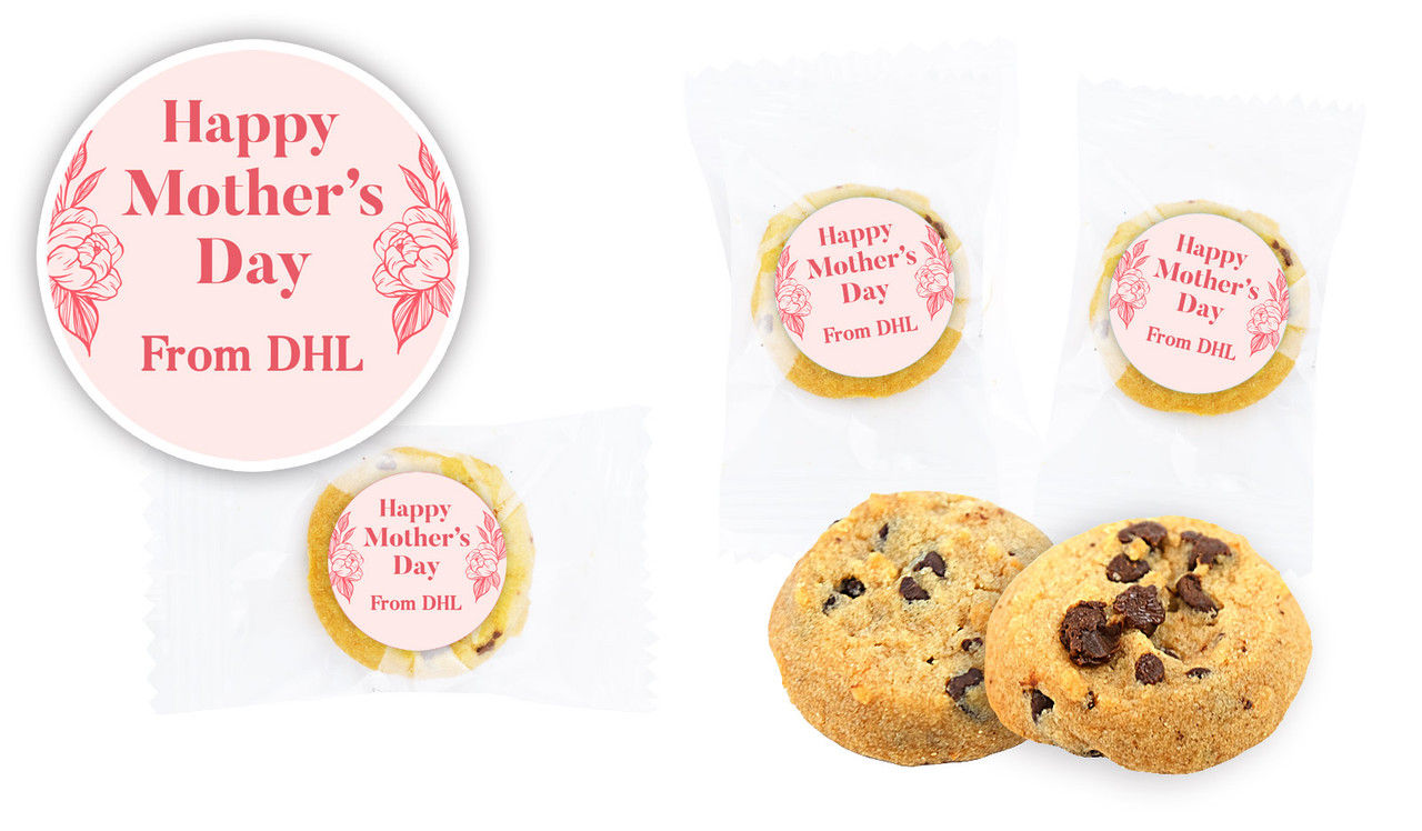 Sketched Roses Mothers Day Bite-Size Cookie 5g