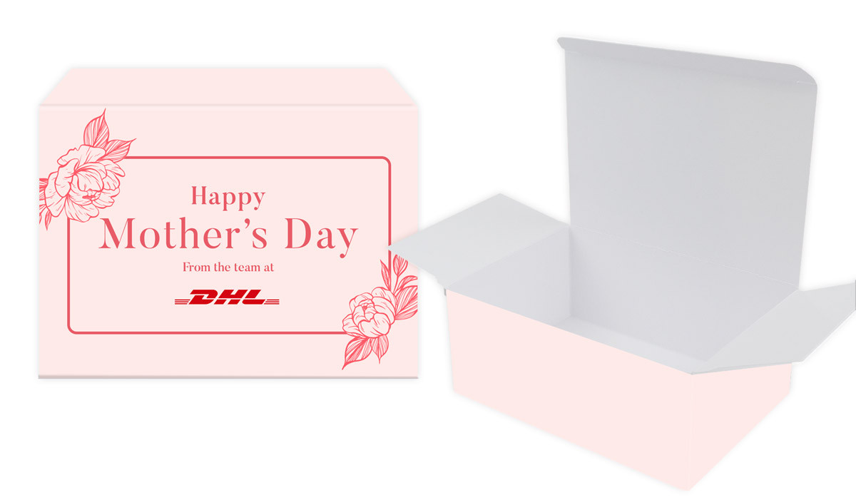 Sketched Roses Mothers Day Personalised Tuck Gift Box