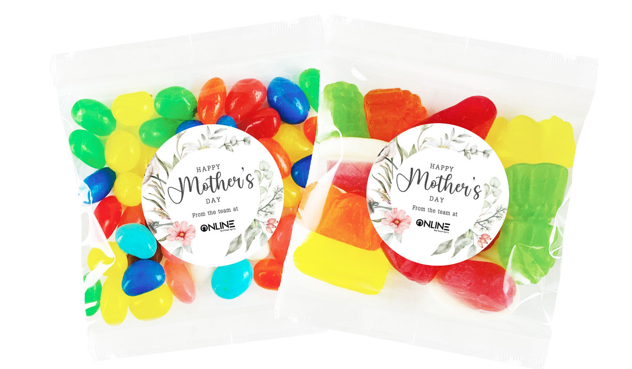 Native Flora Mothers Day Personalised Lolly Bag