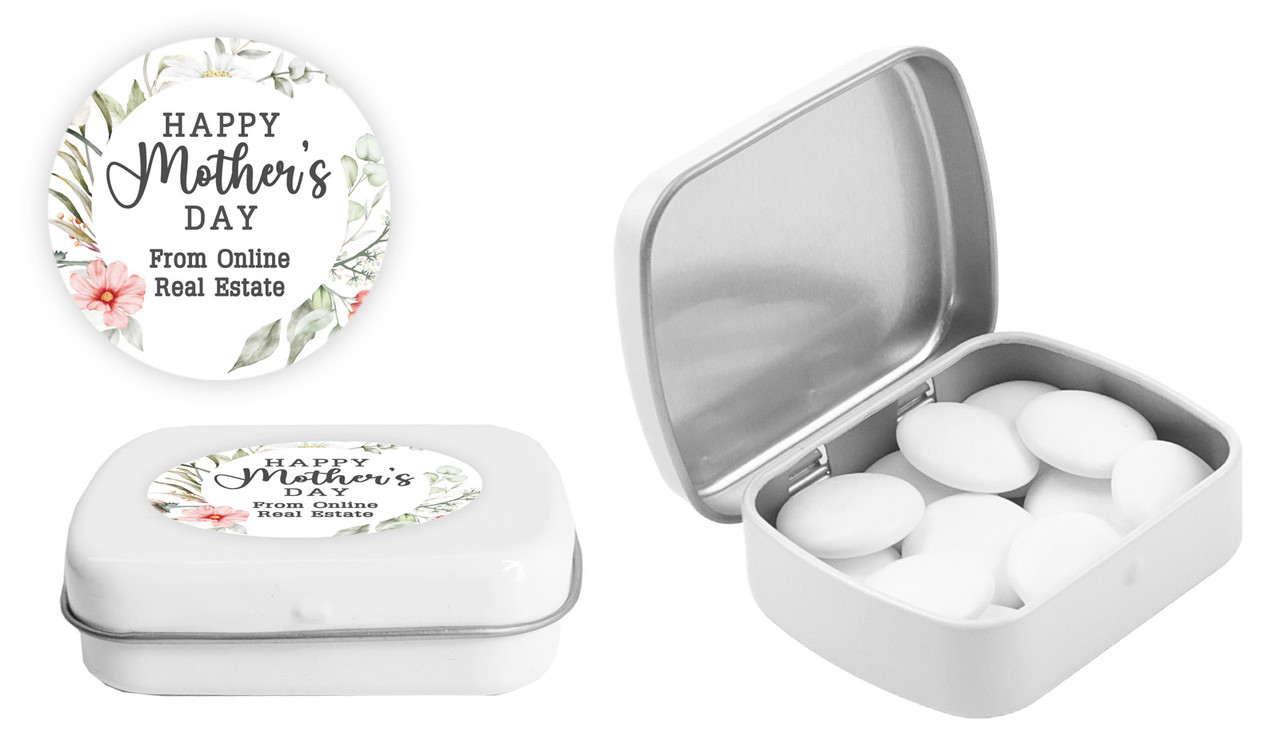 Native Flora Mothers Day Personalised Mint Tins