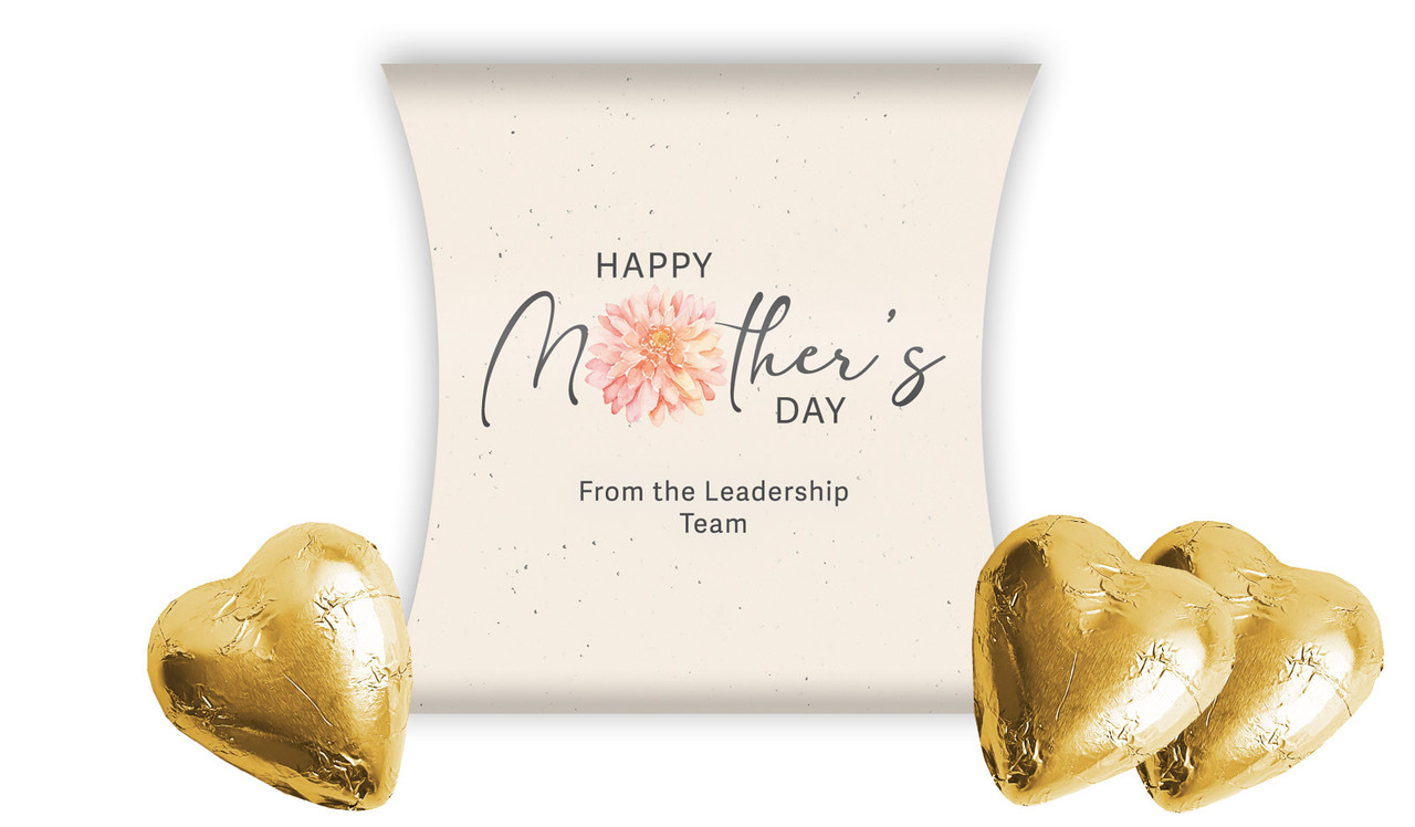 Natural Mothers Day Personalised Pillow Boxes