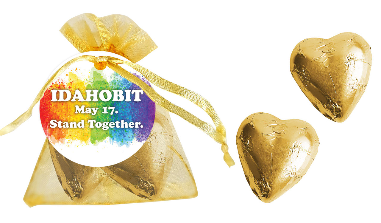 IDAHOBIT Custom Organza Bag