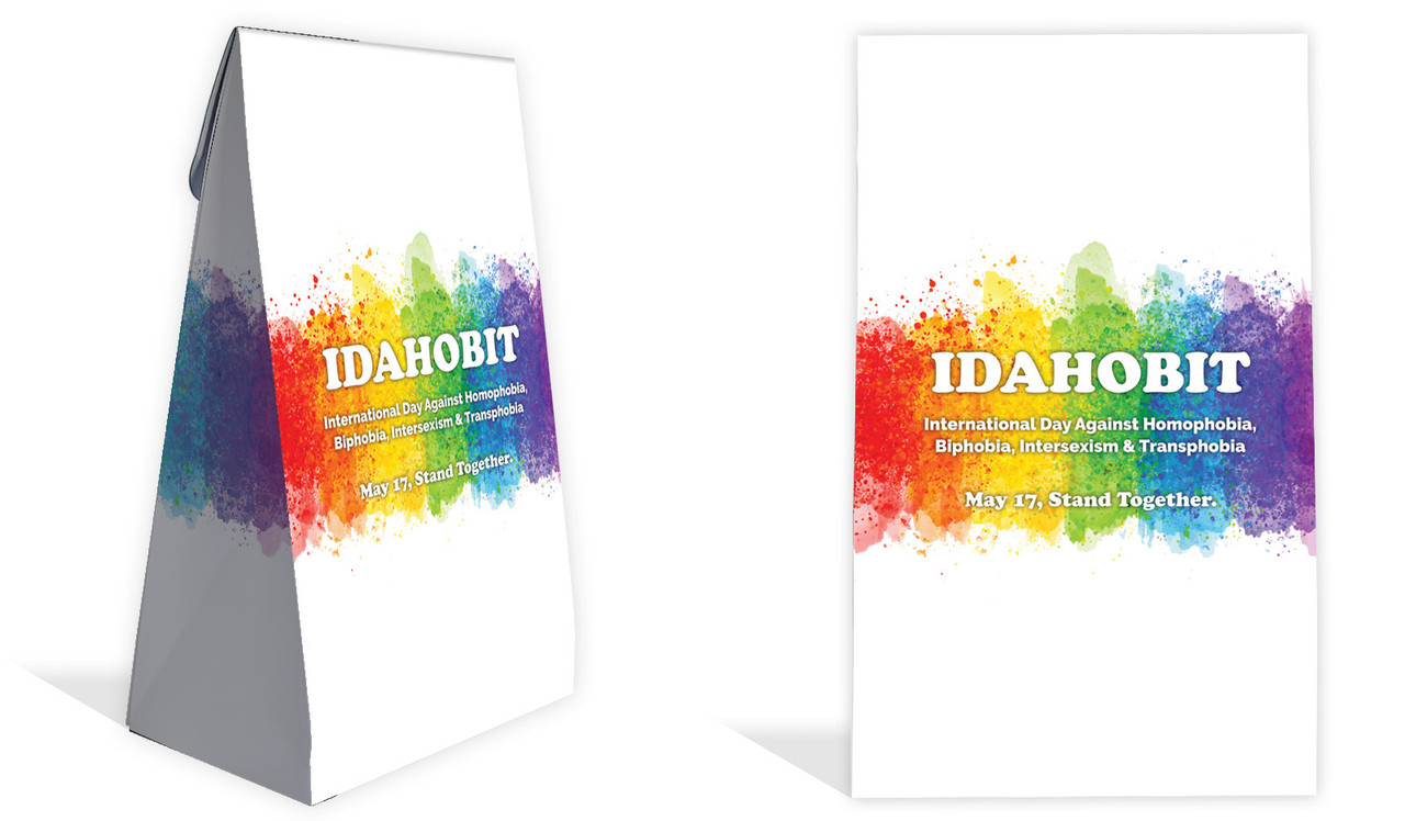 IDAHOBIT Personalised Gusset Favour Bag