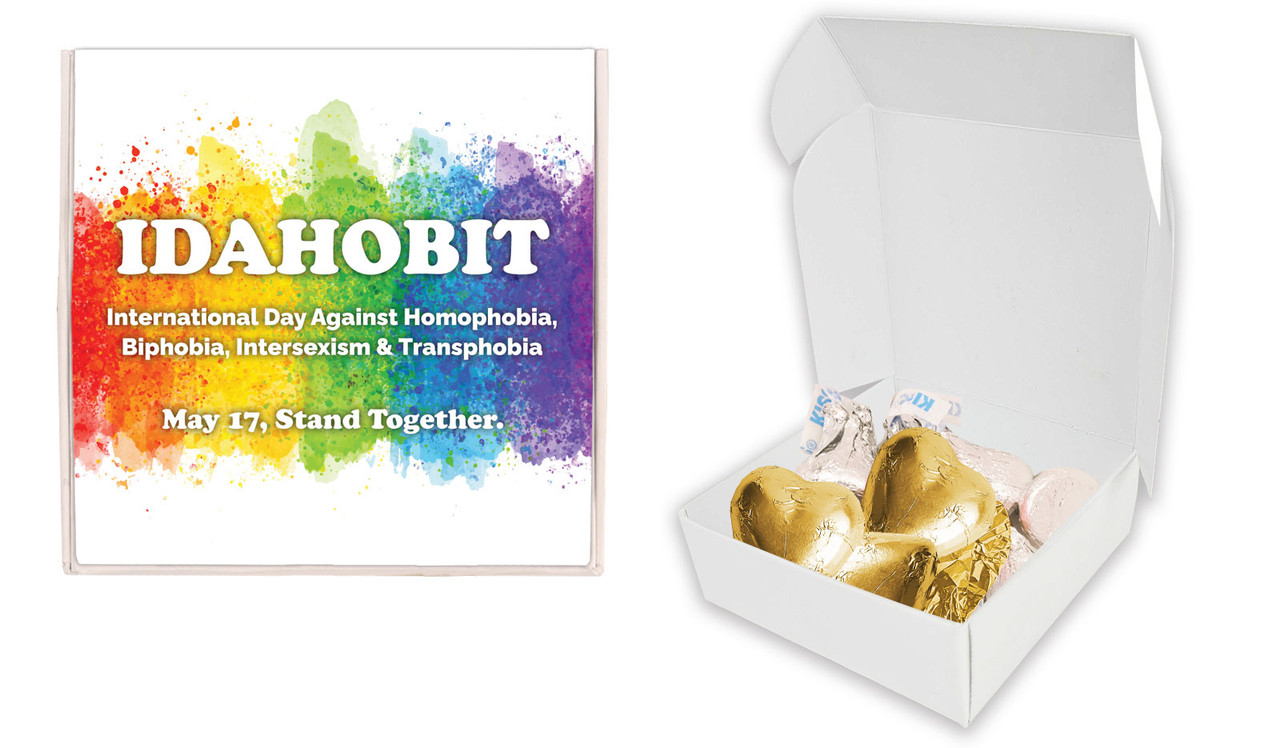 IDAHOBIT Personalised Hugs And Kisses Box