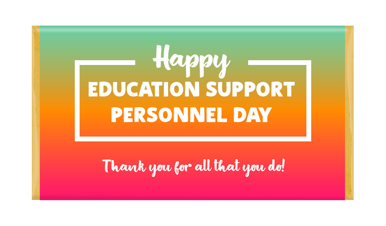 Education Support Personnel Day Chocolate Bars